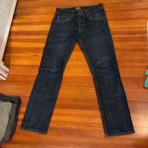 Brave Star selvedge jeans 30x31.5 true straight
